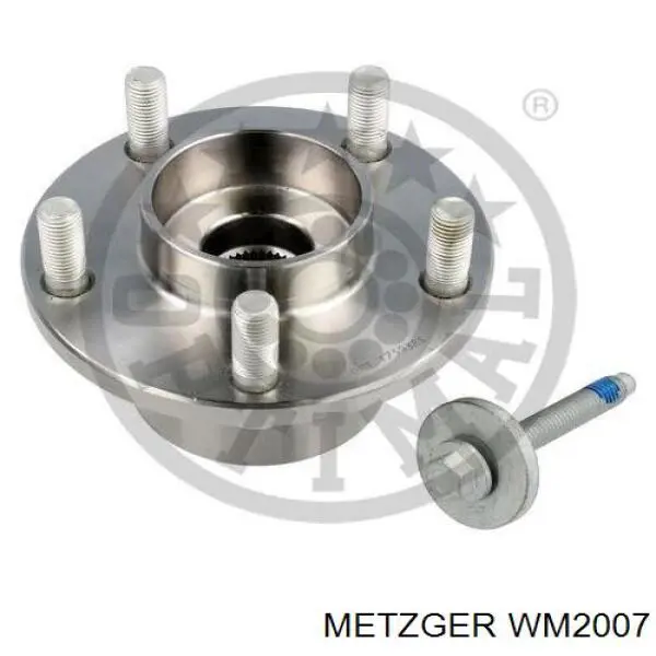 Передня маточина WM2007 Metzger