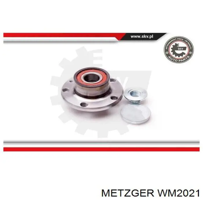 Маточина заднього колеса Metzger WM2021