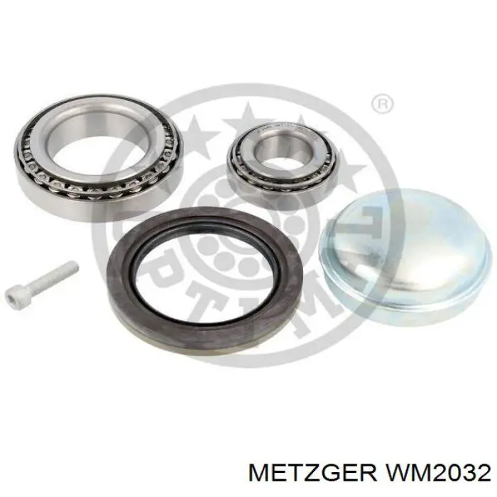KIT211F Febest Підшипник маточини передньої