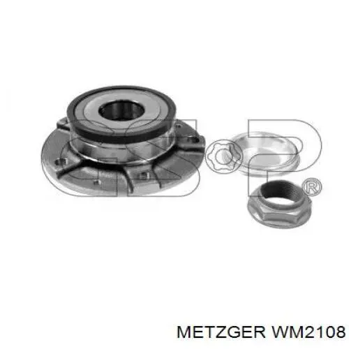 Задня маточина WM2108 Metzger