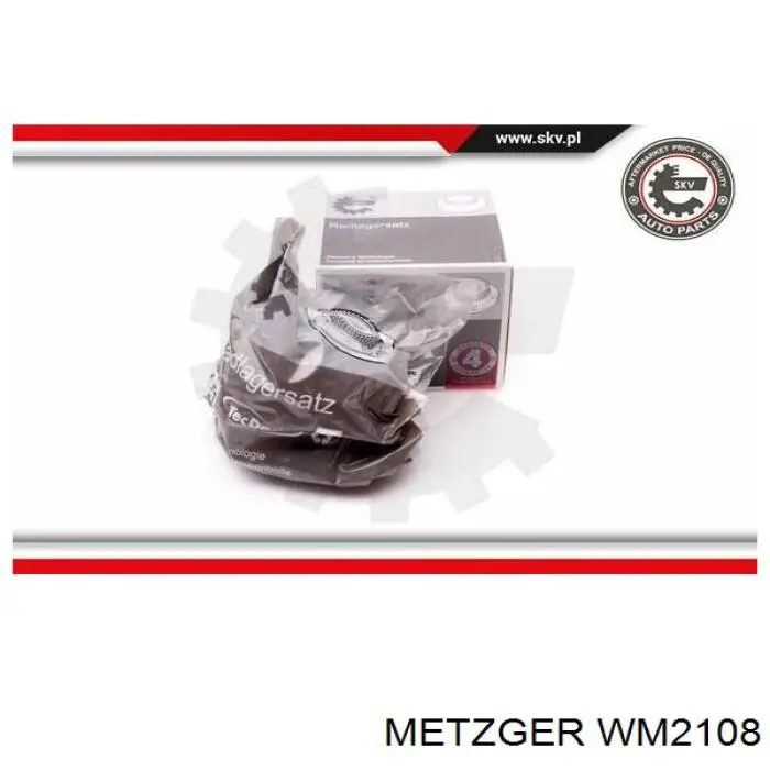Купити WM2108 Metzger Підшипник ступиці колеса
