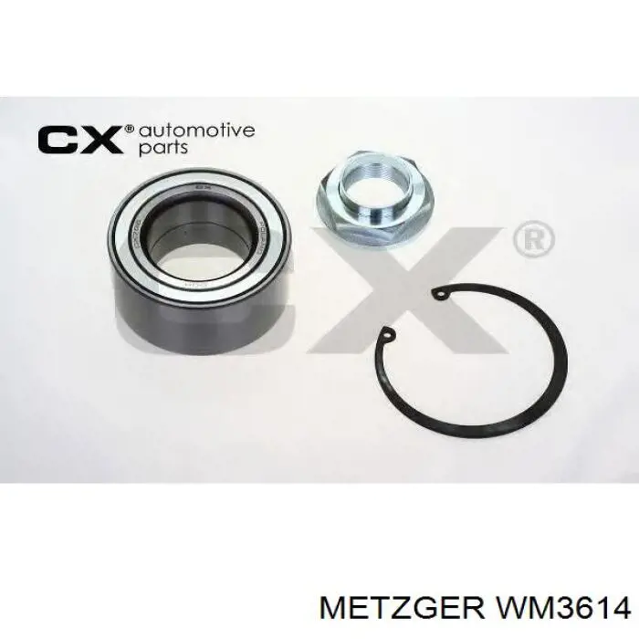 Задній підшипник Metzger WM3614