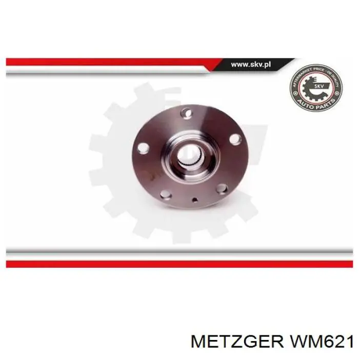 Маточина колеса передня Metzger WM621 ціна, від 56.34 USD