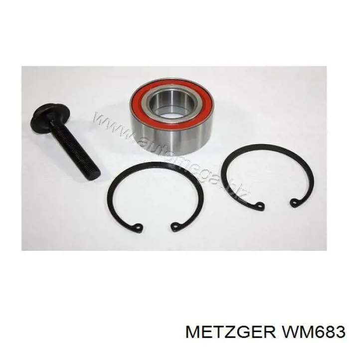 Підшипник ступиці WM683 Metzger