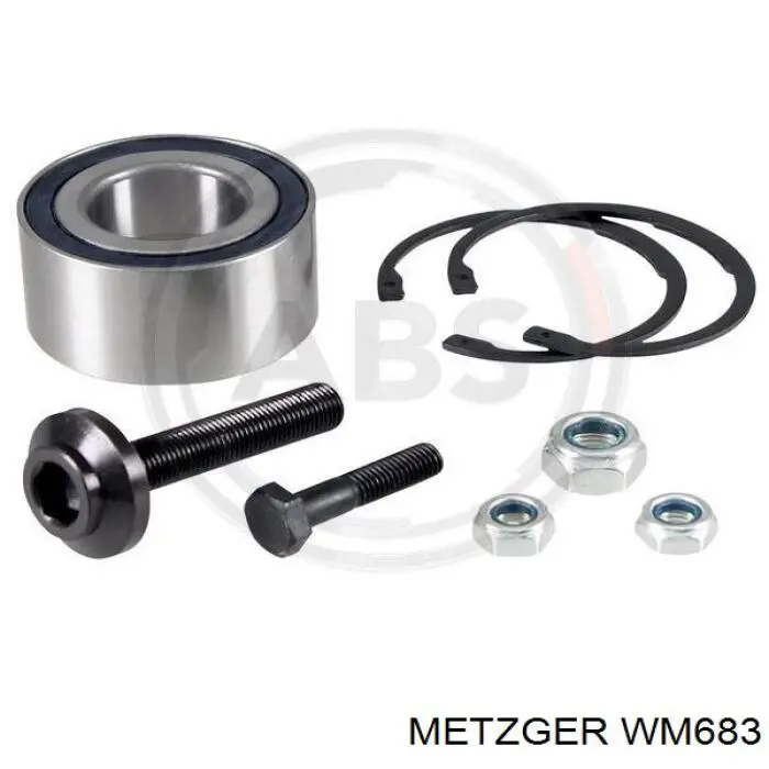 Підшипник маточини Metzger WM683