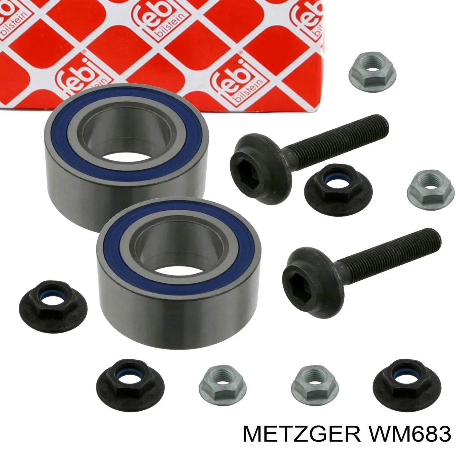 Купити WM683 Metzger Підшипник ступиці передньої