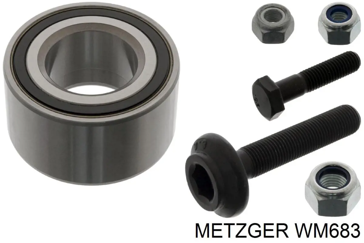 Купити WM683 Metzger Підшипник ступиці передньої