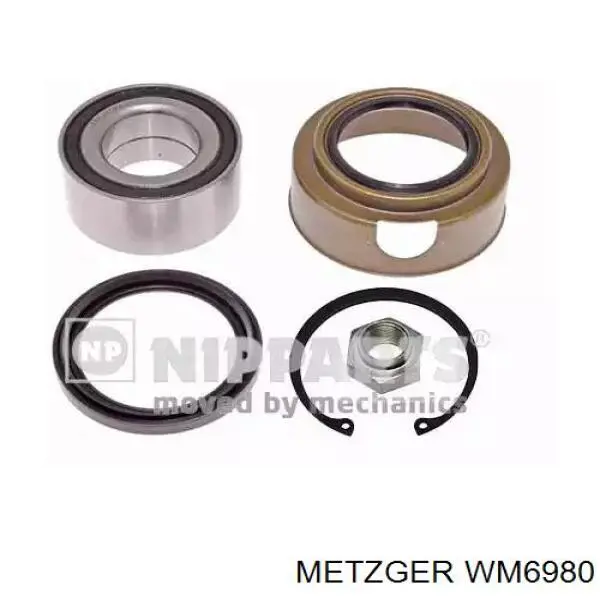 Маточина заднього колеса Metzger WM6980
