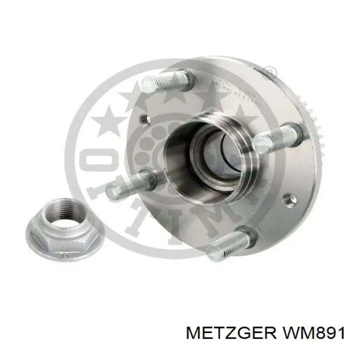 WM891 Metzger Маточина задня
