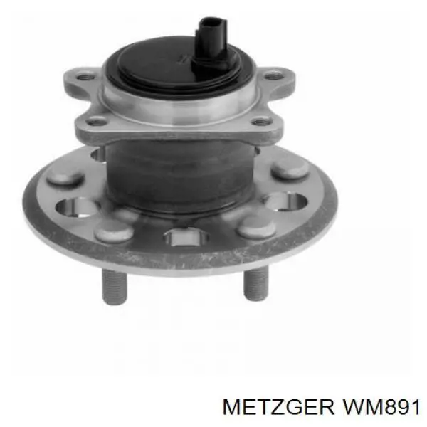 Купити WM891 Metzger Підшипник ступиці колеса