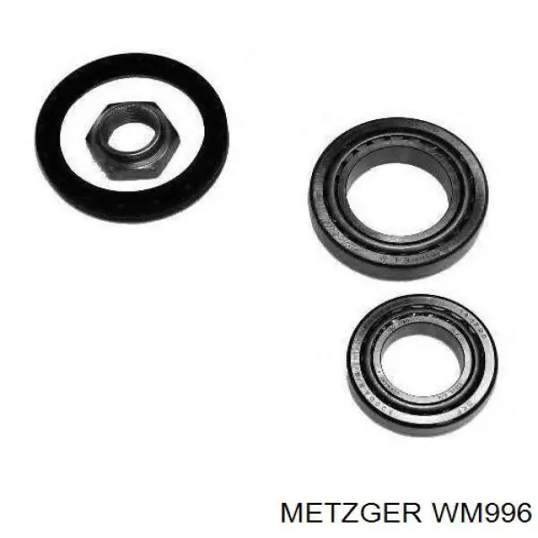 WM996 Metzger Підшипник ступиці задньої