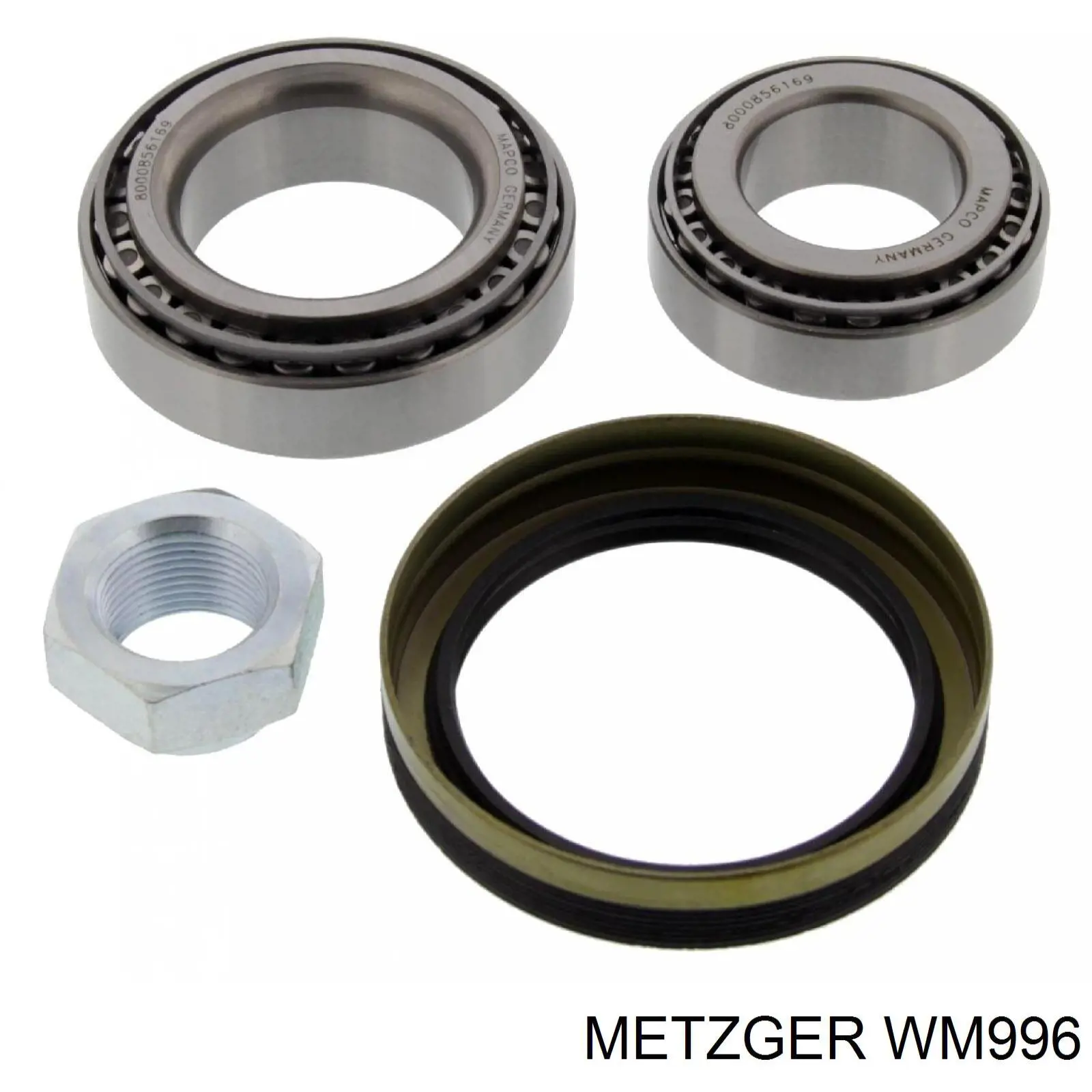 Задній підшипник Metzger WM996
