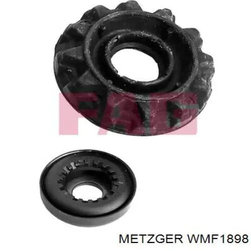 WMF1898 Metzger опора амортизатора переднього