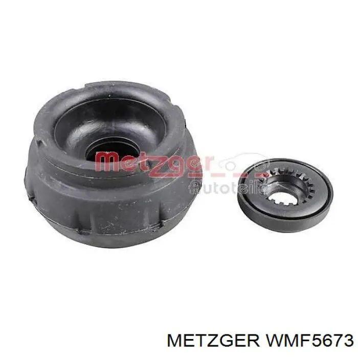 WMF5673 Metzger Опора амортизатора переднего (В сборе с подшипником)