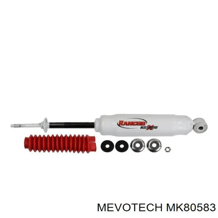 Стійка стабілізатора, переднього, права Mevotech MK80583 ціна, від 34.93 USD