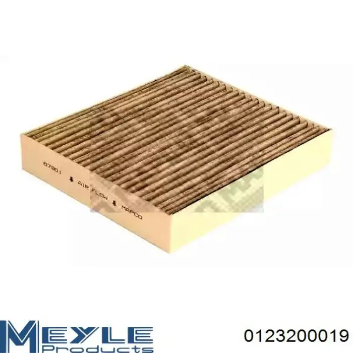 Повітряний фільтр салону Meyle 0123200019