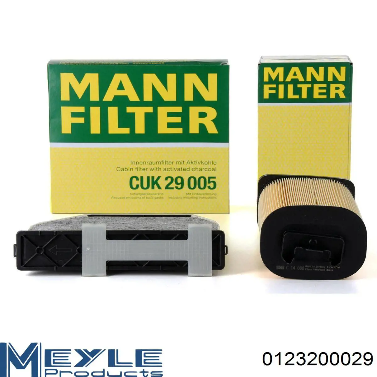 Фільтр повітряний обігрівача Meyle 0123200029 ціна, від 14.03 USD