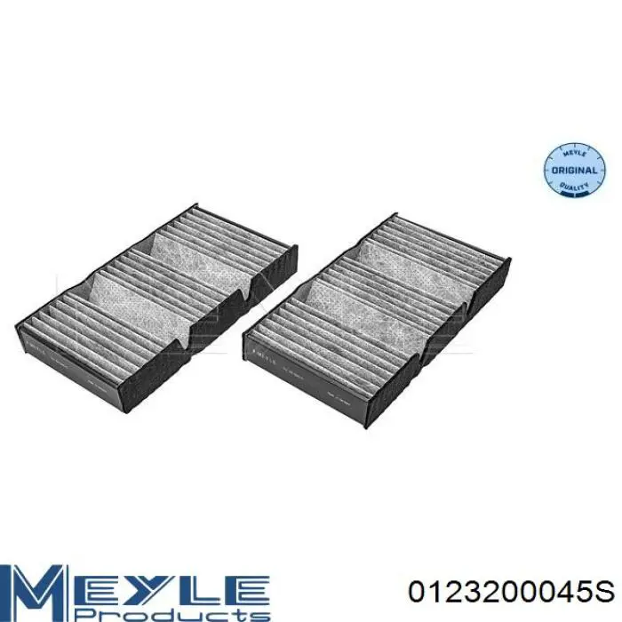 Купити 0123200045S Meyle Фільтр салону вугільний