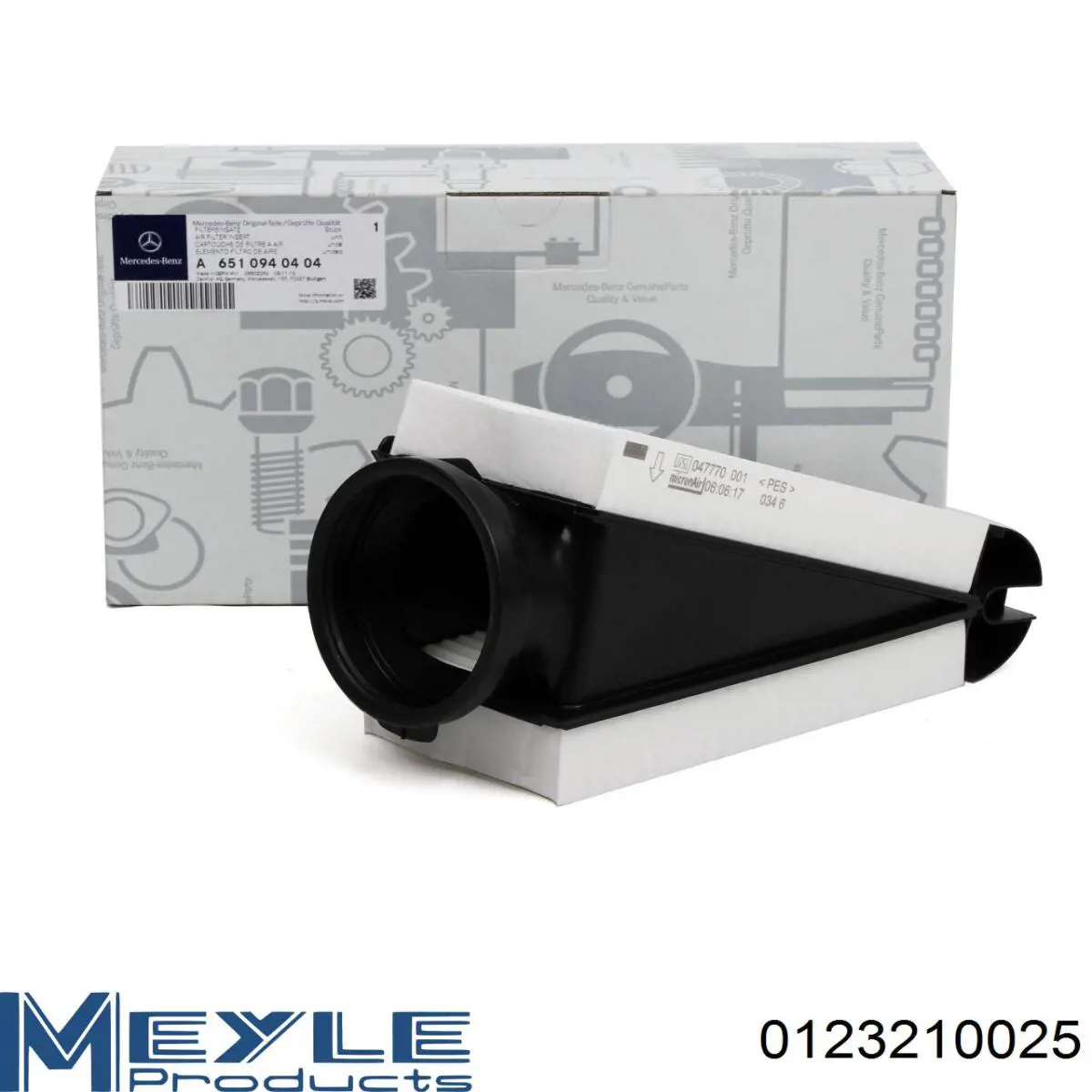 Купити 0123210025 Meyle Автомобільний фільтр повітря