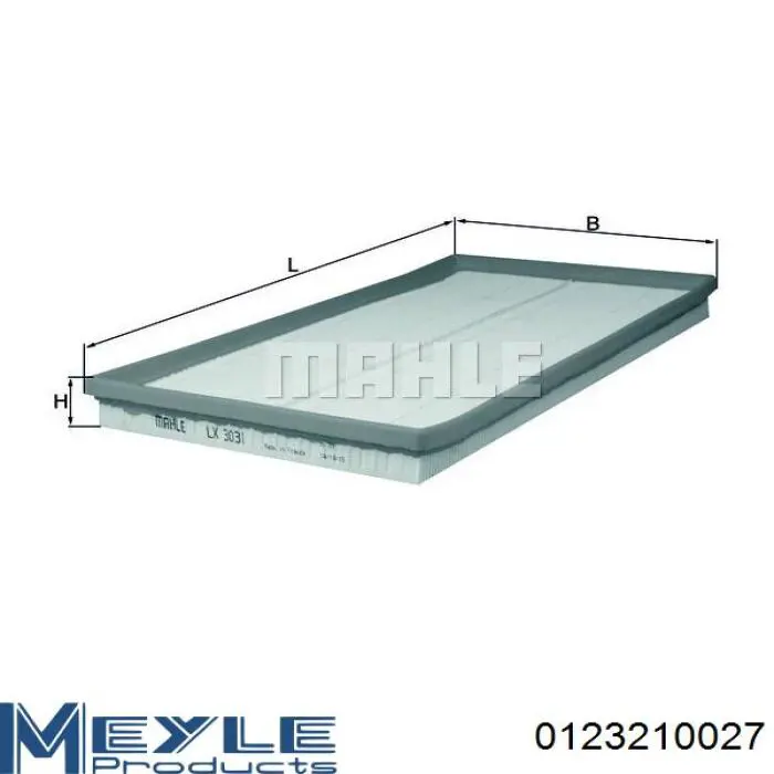 K7135 Mfilter Повітряний фільтр двигуна