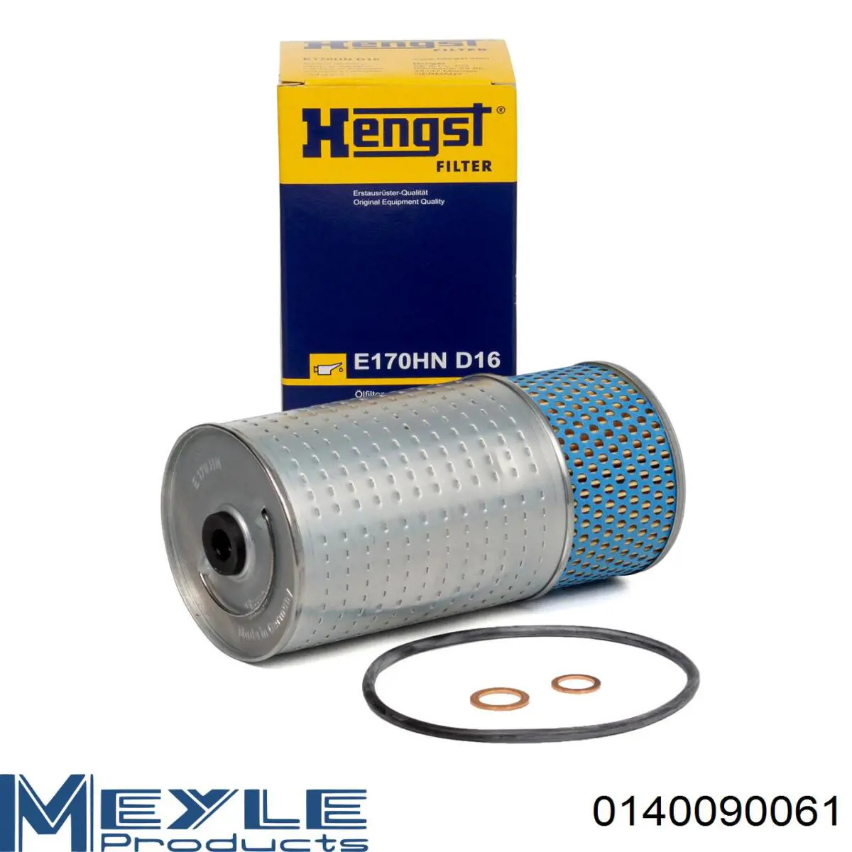 Паливний фільтр KC631 Mahle Original