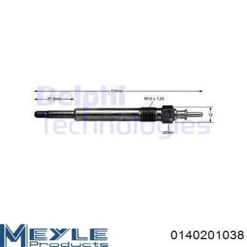 Свіча накалу Starline SS10128 ціна, від 9.00 USD