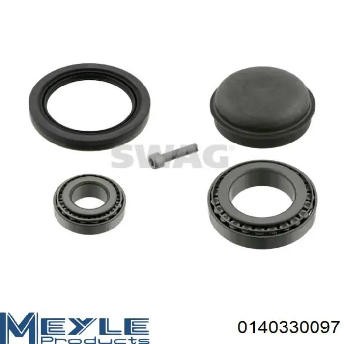 Комплект підшипник маточини передньої Meyle 140330097 ціна, від 25.60 USD