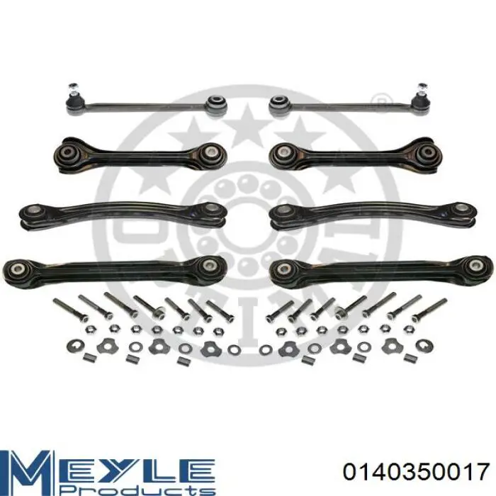 Комплект важелів задньої підвіски Mercedes A2103503806S1 ціна, від 164.29 USD