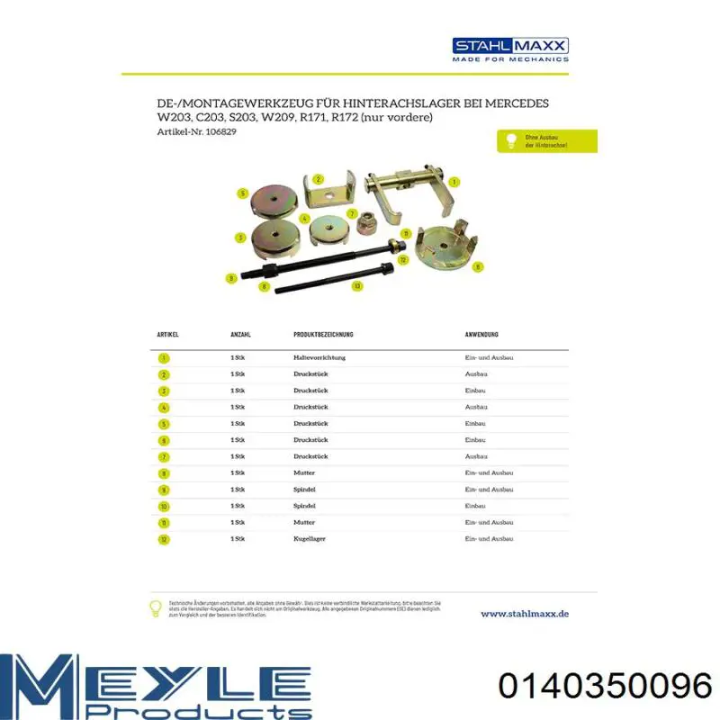 Купити A1713510142 Mercedes Сайлентблок задньої балки