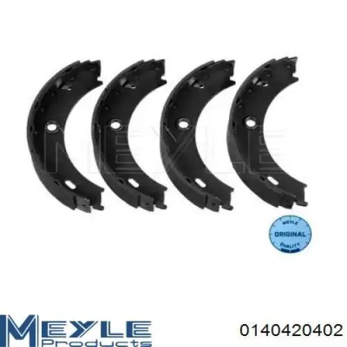 Колодки ручника 986487611 Bosch