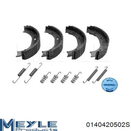 Колодки ручника A9014200320 Mercedes