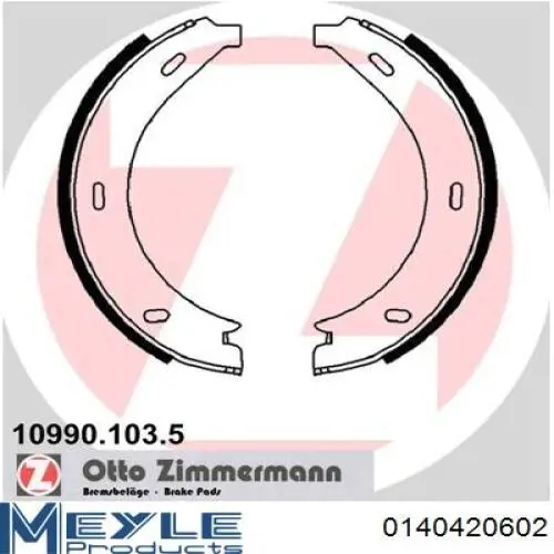 Купити 986487605 Bosch Гальмівні колодки гальма стоянки