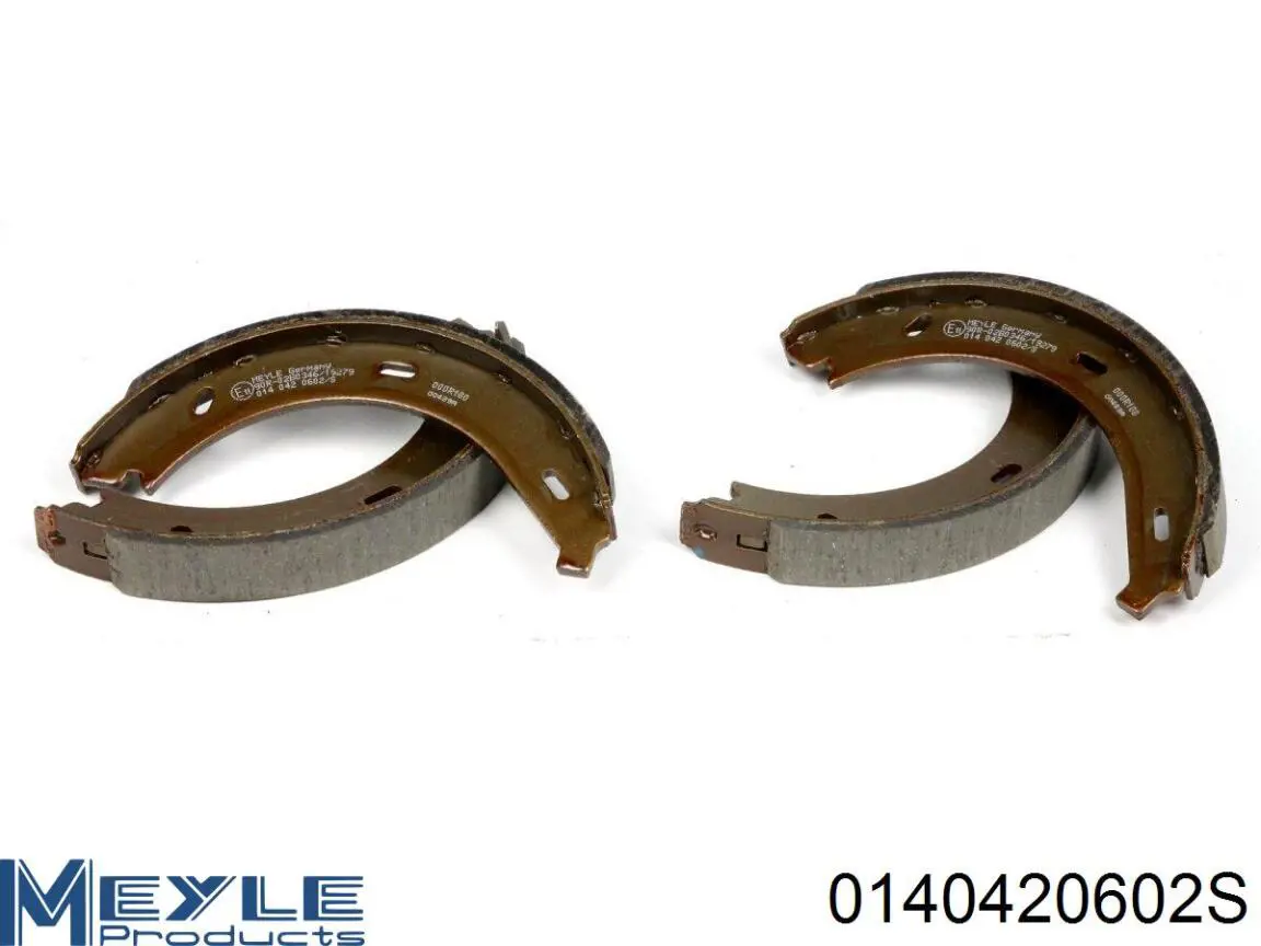 Колодки ручника / стоянкового гальма Meyle 0140420602S ціна, від 20.77 USD