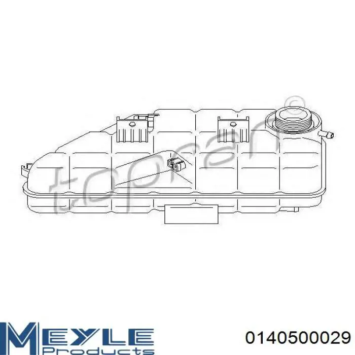 Бачок розширювальний Mercedes A1635000049