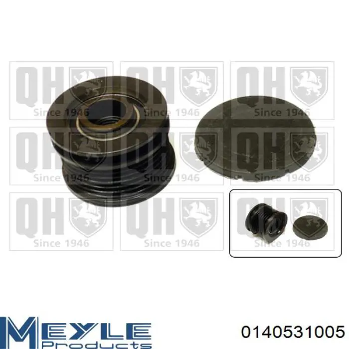 Купити 0140531005 Meyle Шків генератора