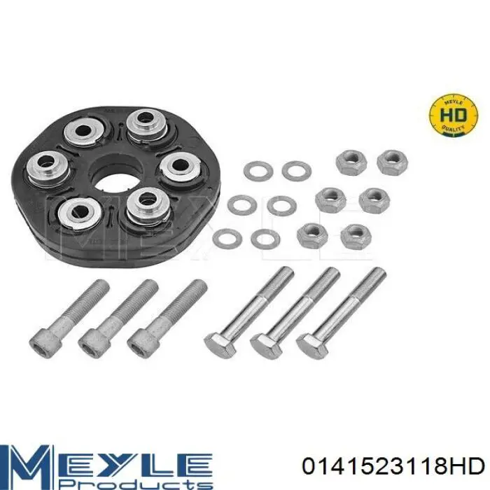 Муфта еластична карданного вала Meyle 0141523118HD ціна, від 66.24 USD