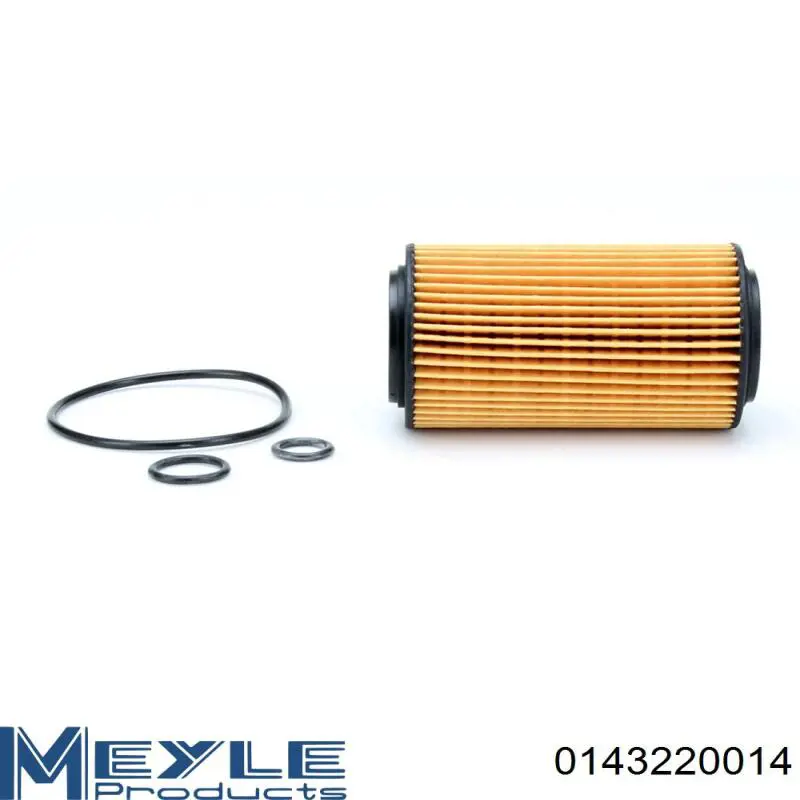Масляний фільтр двигуна Meyle 0143220014 ціна, від 7.69 USD