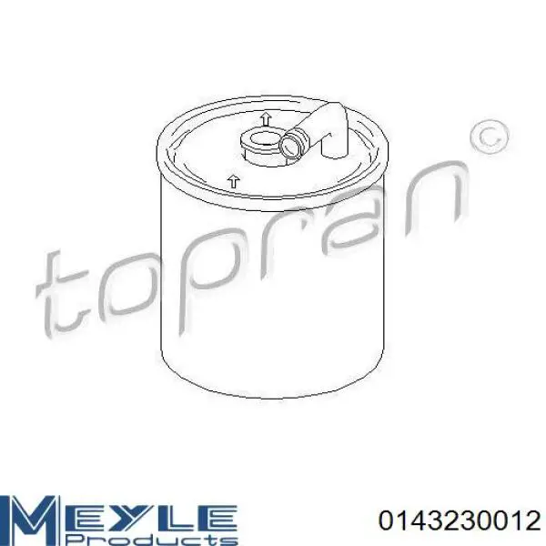 Фільтр тонкого очищення палива Mfilter DF3569 ціна, від 10.80 USD