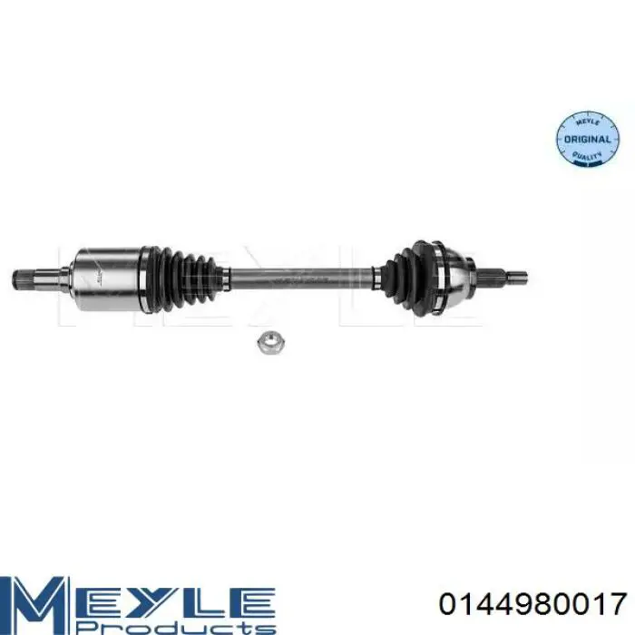 Привід передній лівий Meyle 0144980017 ціна, від 113.78 USD