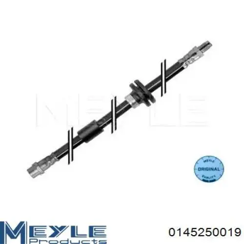 Шланг гальмівний передній Meyle 0145250019 ціна, від 9.36 USD