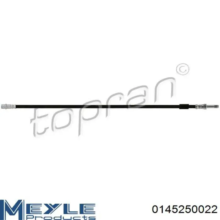 Шланг гальмівний передній Meyle 0145250022 ціна, від 8.06 USD