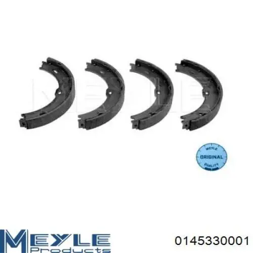 Колодки стоянкового гальма Q-top QX1209