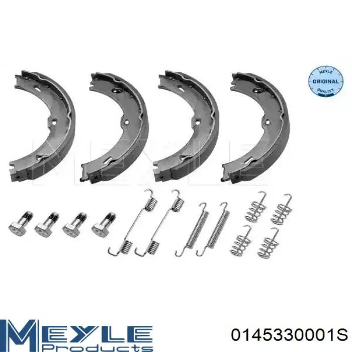 Купити 0145330001S Meyle Гальмівні колодки гальма стоянки