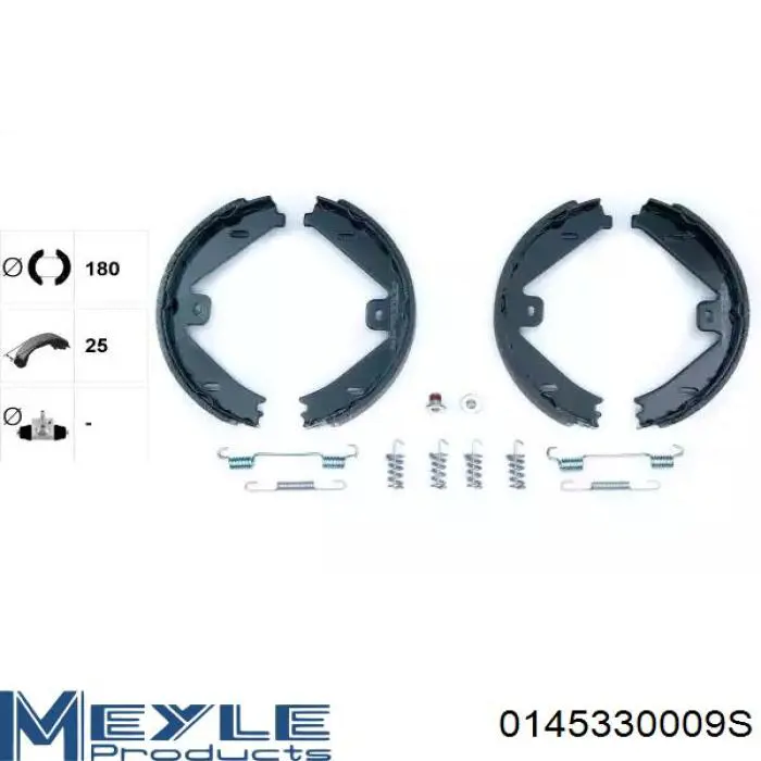 Купити 986487752 Bosch Гальмівні колодки гальма стоянки