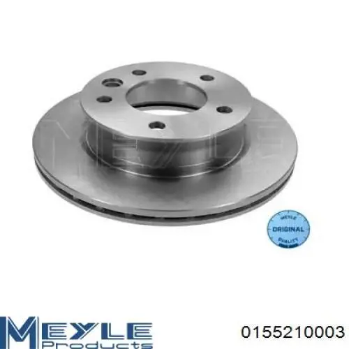 Диск переднього гальма Meyle 155210003 ціна, від 42.23 USD