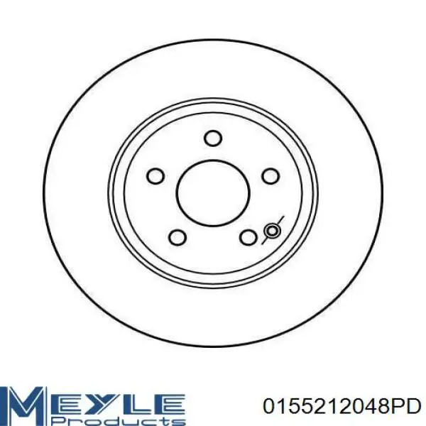 BS7370C Optimal Гальмо дискове переднє