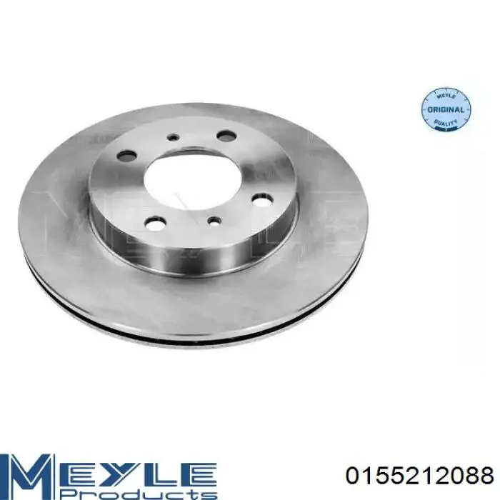 Диск гальмівний передній Meyle 0155212088