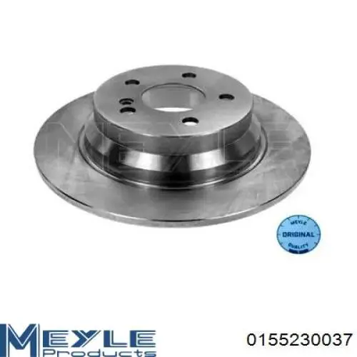 155232050 Meyle диск гальмівний задній