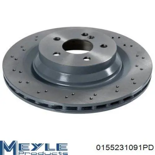 0155231091PD Meyle Дискові гальма