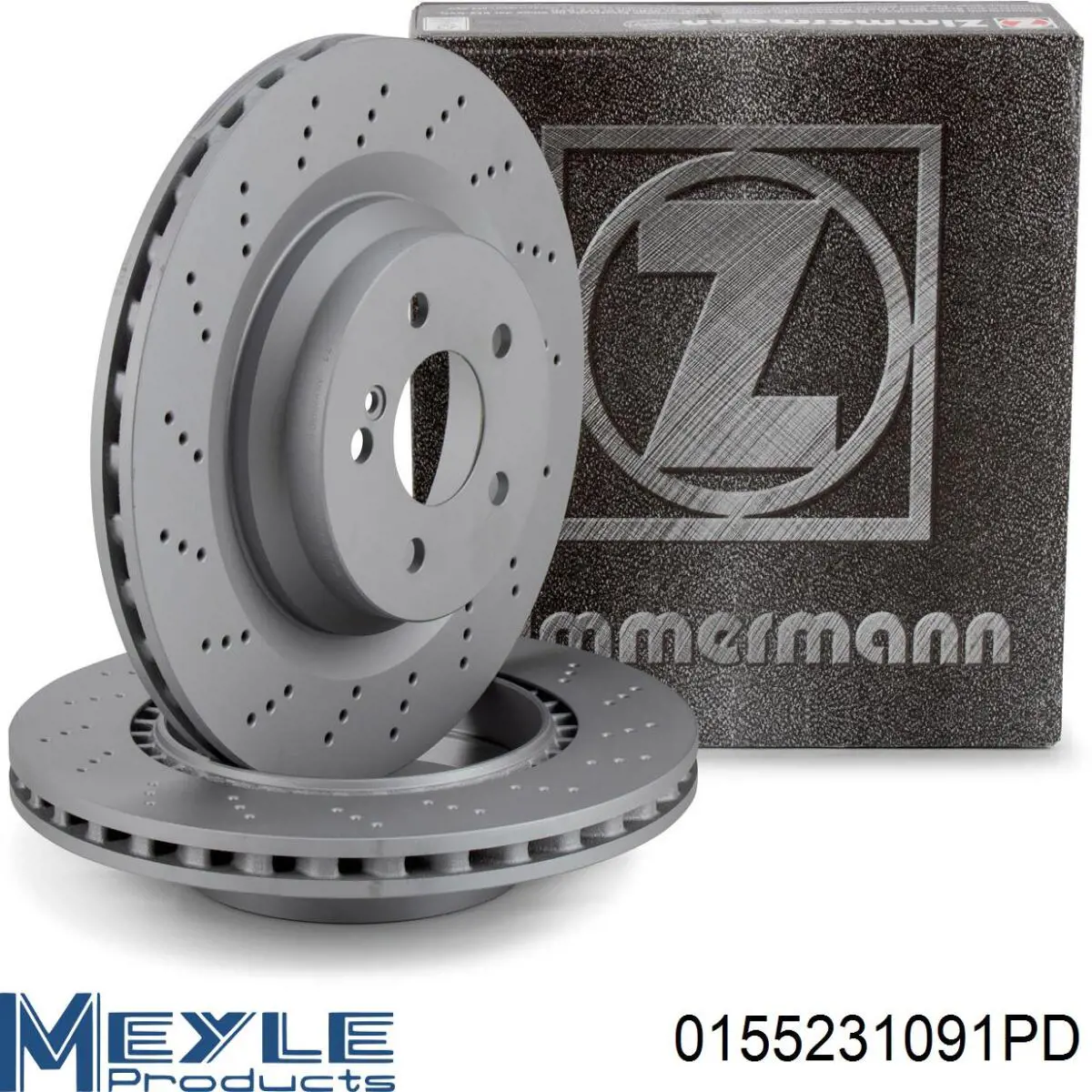 Задні дискові гальма Meyle 0155231091PD ціна, від 40.88 USD
